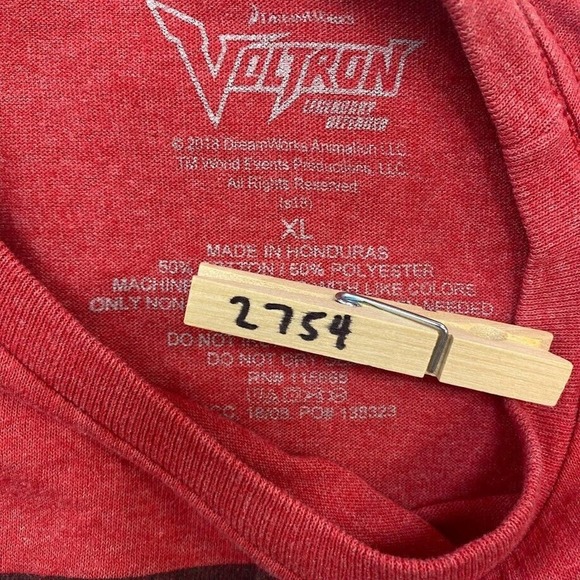 Kids Voltron Graphic Tee Thrifted Vintage Style Size XL - Picture 10 of 10